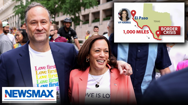 Harris' husband's softball interview: Rob Schmitt's News from The Left
