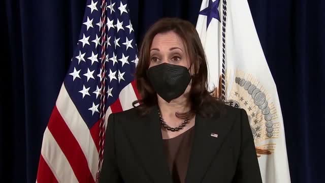 As Border Crisis Mounts, Kamala Harris Says Biden Admin "Feel[s] Very Strongly" About Immigration