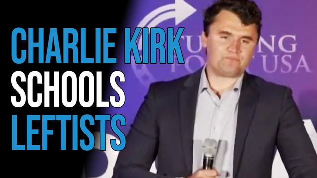 Charlie Kirk Schools Leftists on the Importance of America's Founding
