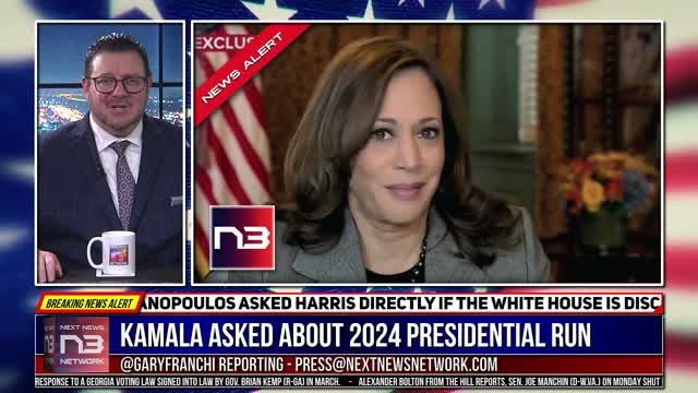 Kamala Asked About 2024 Presidential Run, She Immediately Refuses To Answer