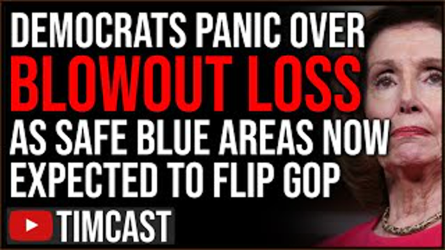 Democrats PANIC, Biden Campaigns In BLUE Areas Fearing Midterm Red Wave Is WORSE Than They Thought