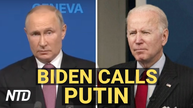 Biden Calls Putin, Urges Him to 'De-escalate'; Drugmaker Teva Found Liable in Opioid Crisis | NTD