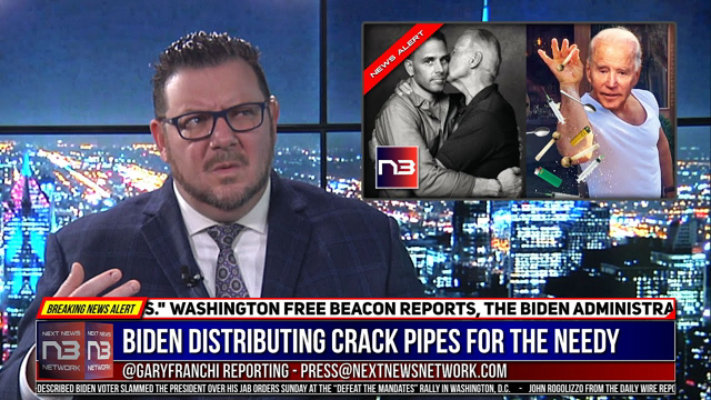 Hunter Biden CELEBRATES after Dad reveals CRACK PIPES For Those In Need!