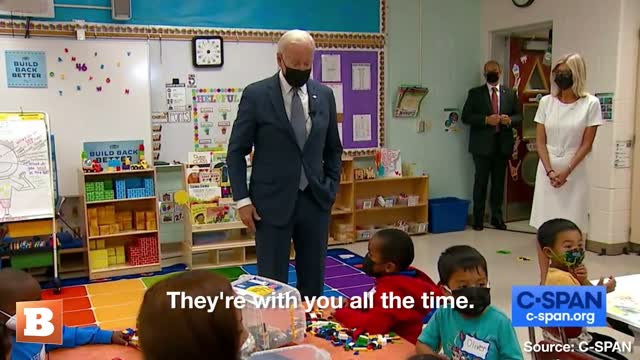 Biden Tells Kids Being President Means Having to Avoid Answering Media's Questions "Sometimes"