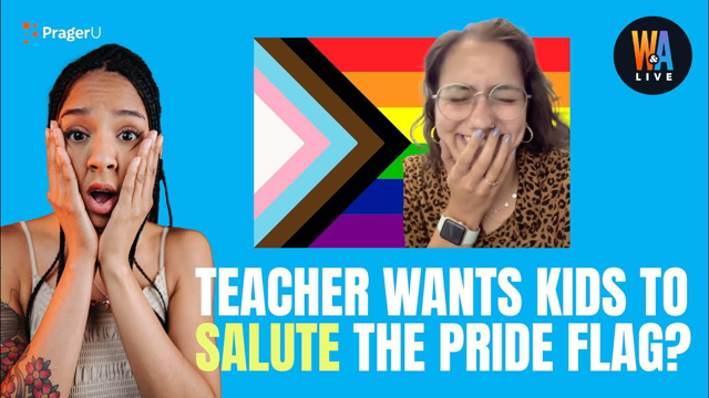 TEACHER WANTS KIDS TO SALUTE THE PRIDE FLAG? Will and Amala LIVE