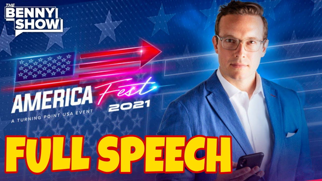 Benny Johnson TPUSA AmericaFest 2021 Phoenix, AZ | FULL SPEECH