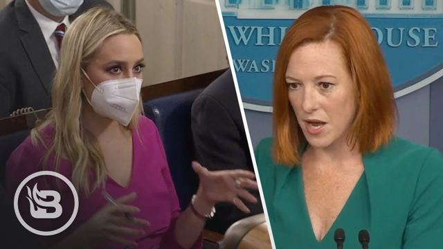 Psaki Gets TRIGGERED by Reporter’s Question As She Tries To Leave Room