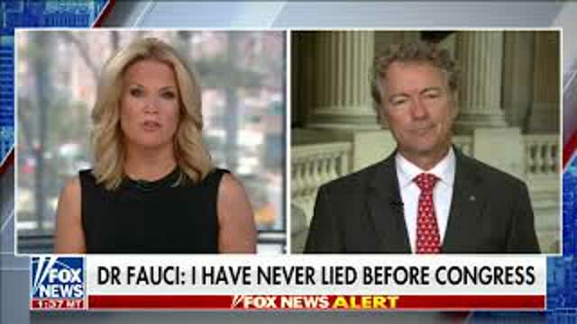 Dr.  Paul Joins Martha MacCallum to Expose Dr  Fauci's Lies   July 21, 2021