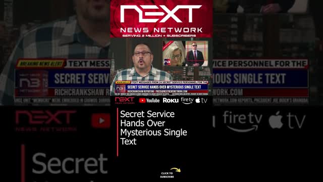 Secret Service Hands Over Mysterious Single Text #shorts