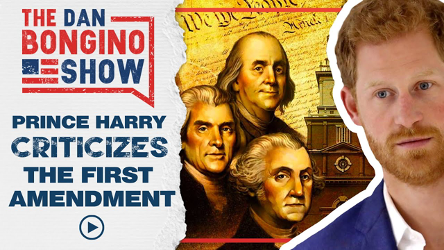 Prince Harry Criticizes The First Amendment