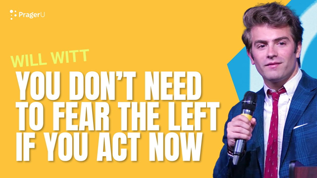Stand Up To The Left NOW Before It's TOO LATE | Will Witt