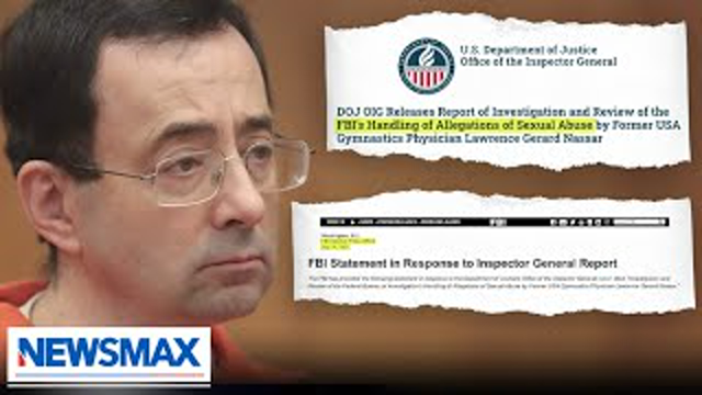 Internal DOJ watchdog blasts FBI for 'botching' probe into Olympic doctor | National Report