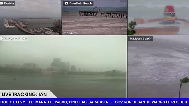 Tracking Hurricane Ian