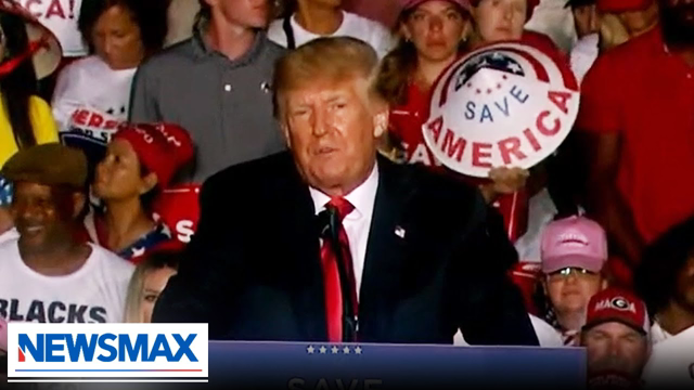 Trump speaks about Jan 6, Ashli Babbitt at "Save America" Rally in Perry, Georgia