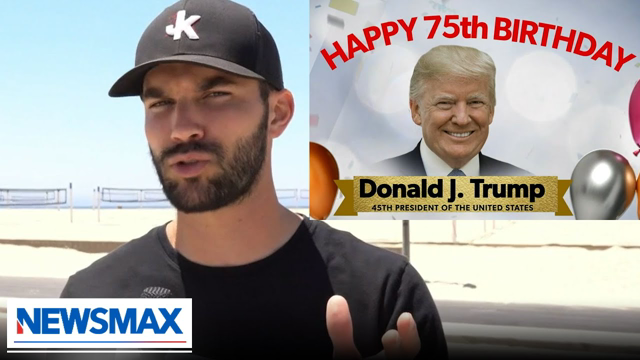 What would you get Trump for his birthday? Newsmax correspondent finds interesting answers