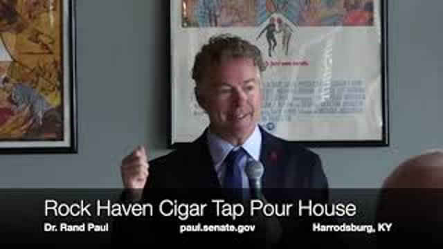 Dr. Paul Visits Rock Haven Cigar and Tap House in Harrodsburg, Kentucky