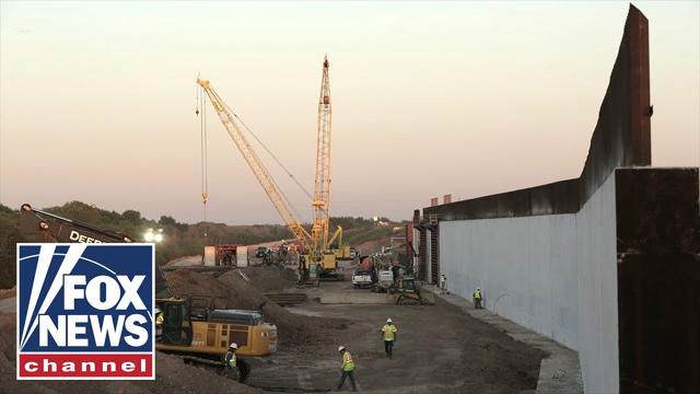 Texas begins building makeshift border wall with surprising material