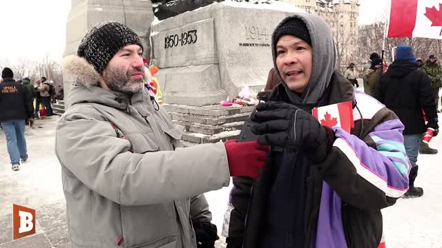 Freedom Convoy Supporter: Nobody Should "Suffer," be "Stigmatized" for a Personal Decision