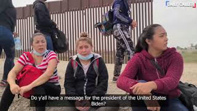 'We Thank Him Every Much': Migrants Crossing Illegally Thank Biden On New Immigration Policies