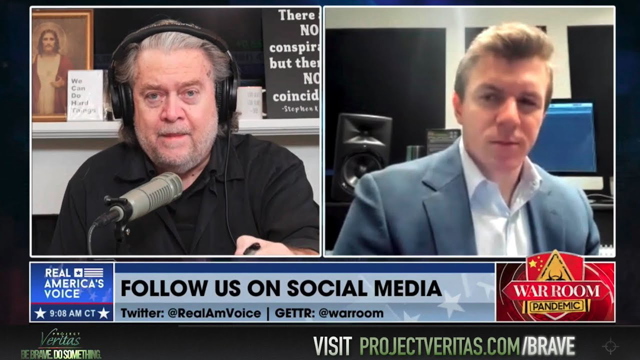 WAR ROOM: O'Keefe joins Bannon to discuss Veritas #ExposeFauci Bombshell