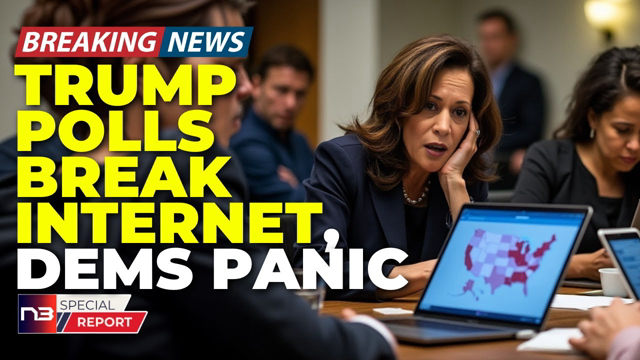 🚨BREAKING: Trump's Poll Numbers Are INSANE And Dems Are Literally Shaking RN