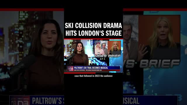 Gwyneth Paltrow's ski trial turns into a musical! 'Gwyneth Goes Skiing' debuts in London, blending d