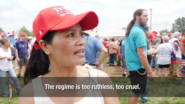 Vietnamese Trump Supporter Sends a Message to Biden: "Fight Against Communism"