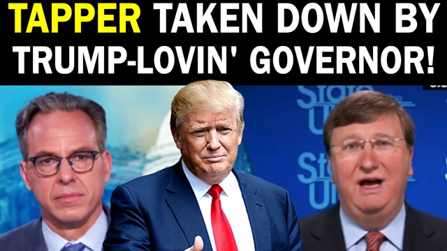 TAPPER TAKEN DOWN BY TRUMP-LOVIN' GOVERNOR!