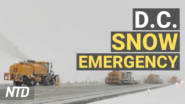 Snow Covers the Nation's Capital; Biden Plans $1B to Reduce Meat Prices | NTD