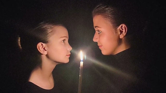 An Easter Hallelujah ||Cassandra Star and her sister Callahan.