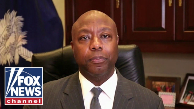 Dems' spending bill is 'one-way ticket to socialism': Sen. Scott
