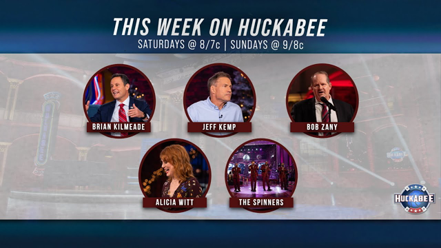 TUNE IN: Brian Kilmeade, Huck's Hero Jeff Kemp, Classic R&B Group The Spinners, and more! | Huckabee