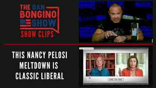 This Nancy Pelosi Meltdown Is Classic Liberal - Dan Bongino Show Clips