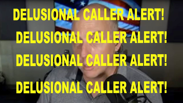ANGRY DELUSIONAL CALLER CLAIMS: "THE GOVERNMENT IS NOT COMING TO YOUR HOUSE!"