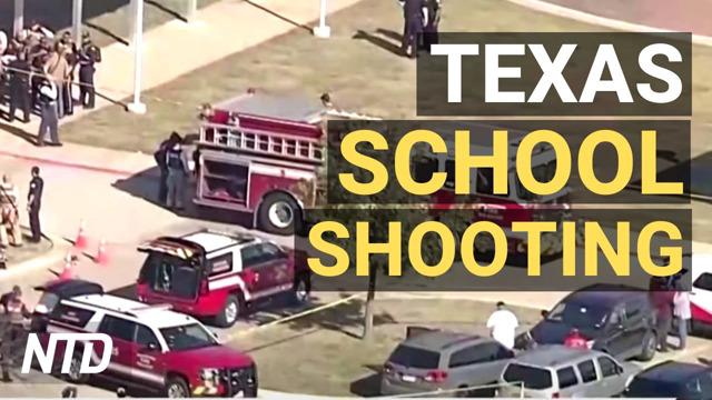 TX School Shooting Suspect in Custody, 4 Hurt; Senators, Govs. Call on Biden Over Border | NTD