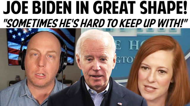 JOE BIDEN IN GREAT SHAPE! "SOMETIMES HE'S HARD TO KEEP UP WITH!"