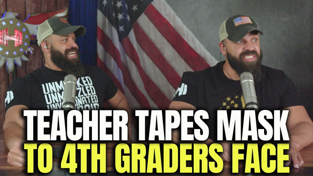 Teacher Tapes Mask To 4th Graders Face