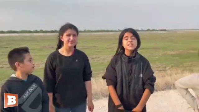 Unaccompanied Migrant Children Search for Border Patrol in South Texas