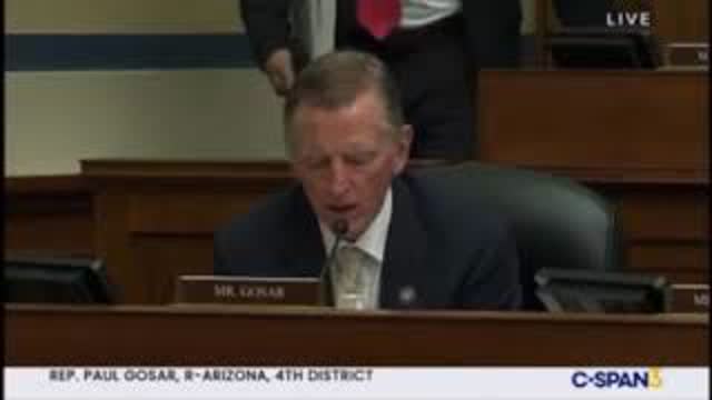 Rep Paul Gosar GRILLS FBI Director Wray Over Jan 6 Riots and Ashli Babbitt Shooting