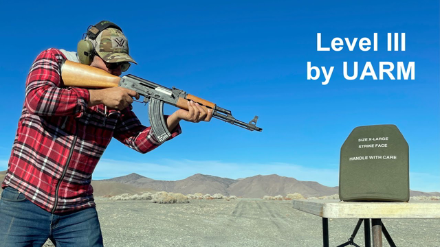 AK47 vs Level 3 Warzone Plate by UARM
