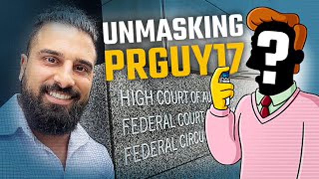 BREAKING: @Avi Yemini files lawsuit to unmask 'PRGuy'