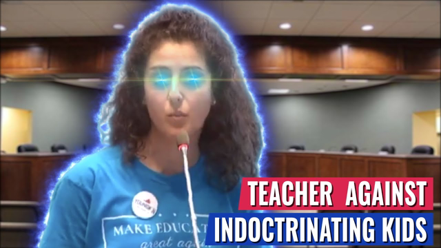 Teacher Speaks Out Against Schools Indoctrinating Kids To Hate America And Love Socialism
