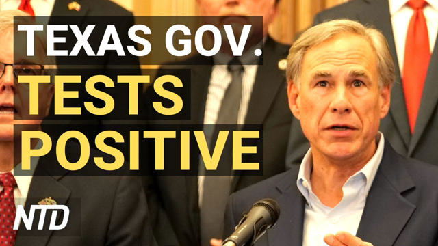 Texas Governor Tests Positive for COVID-19; Biden Admin Focused on Evacuation Mission | NTD