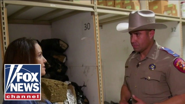 Exclusive look inside Texas DPS drug warehouse amid border crisis