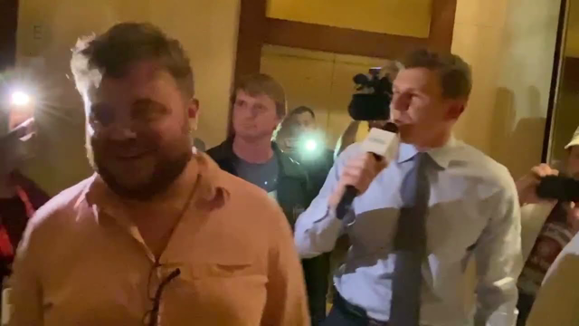 WATCH: CNN Correspondent Donie O’Sullivan cowers away, winces, and hides from James O'Keefe
