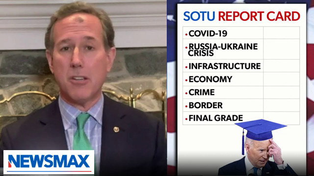 Grading Joe Biden's State of the Union address | Rick Santorum | 'Spicer and Co.'