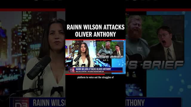 Rainn Wilson, with a $16M net worth, misses the mark on Oliver Anthony's hit, 'Rich Men North of Ric