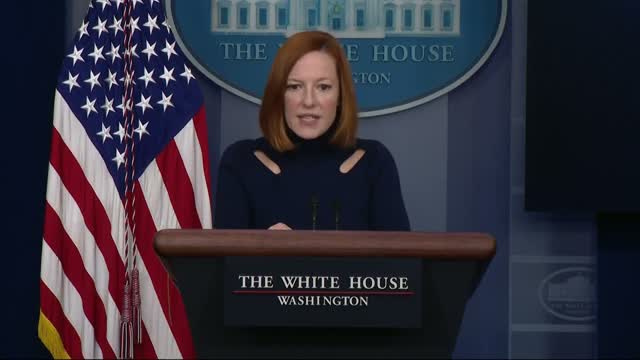 White House Press Secretary Jen Psaki Says Americans "Expected [Covid] To Be Over Sooner"
