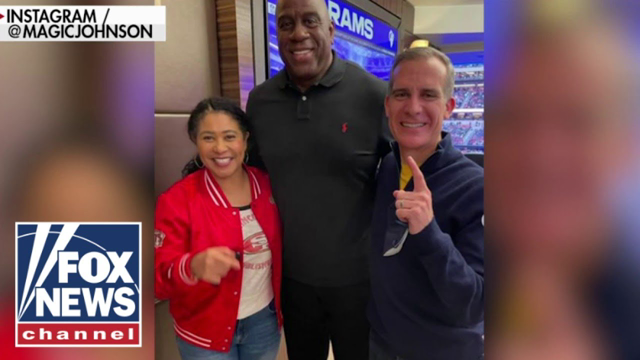 'The Five' slams LA mayor's maskless photo excuse at NFC championship game
