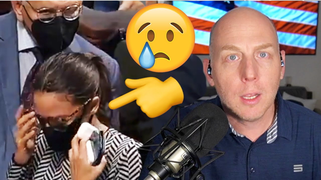 AOC CRIES AT WORK!